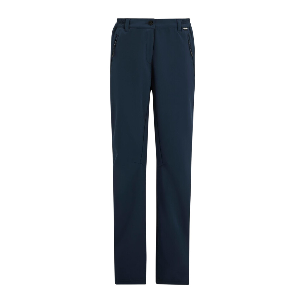 Regatta (12 Uk S, Navy) Womens/Ladies Geo Ii Softshell Trousers