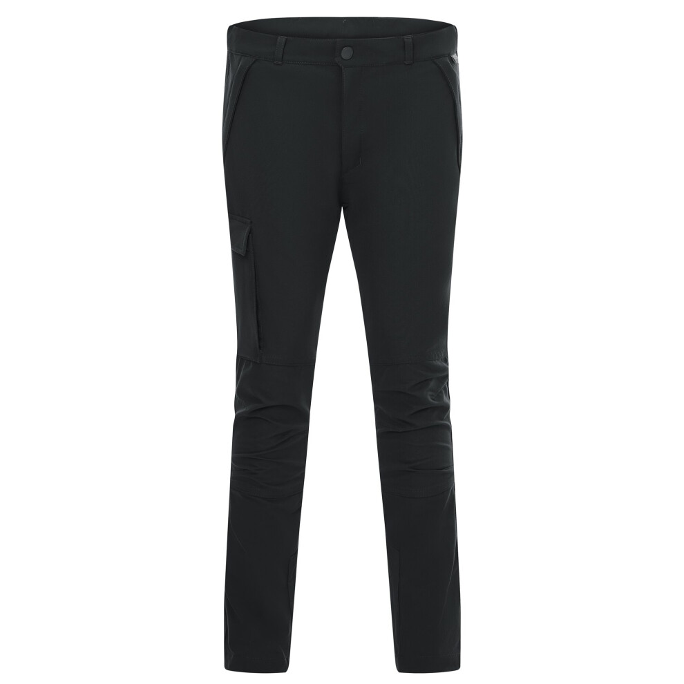 Regatta Black Kids Tech Mountain Trousers - 7-8 Years - 70% Polyester/30% Recycled Polyester - Image 2