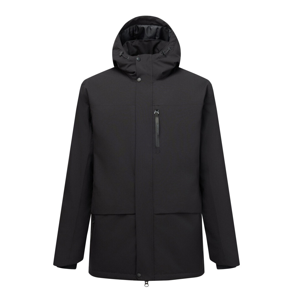 Regatta Men's Black Baylon Waterproof Insulated Jacket - Xl - 100% Recycled Polyester - Image 2