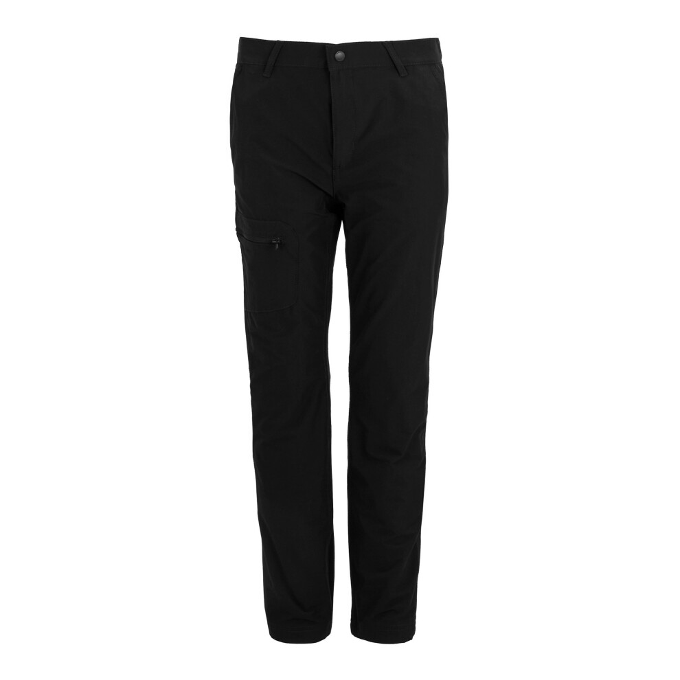 Regatta Black Kids Highton Trousers - 15-16 Years - 48% Recycled Polyamide/46% Polyamide/6% Elastane - Image 2