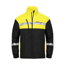 (XS, Black/Yellow) Projob Mens Progression 7404 Jacket