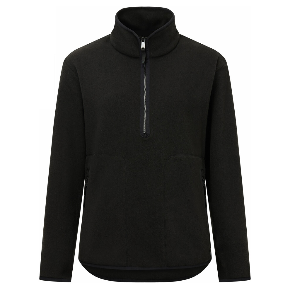 Regatta (10 Uk, Black) Womens/Ladies Frankie Half Zip Fleece