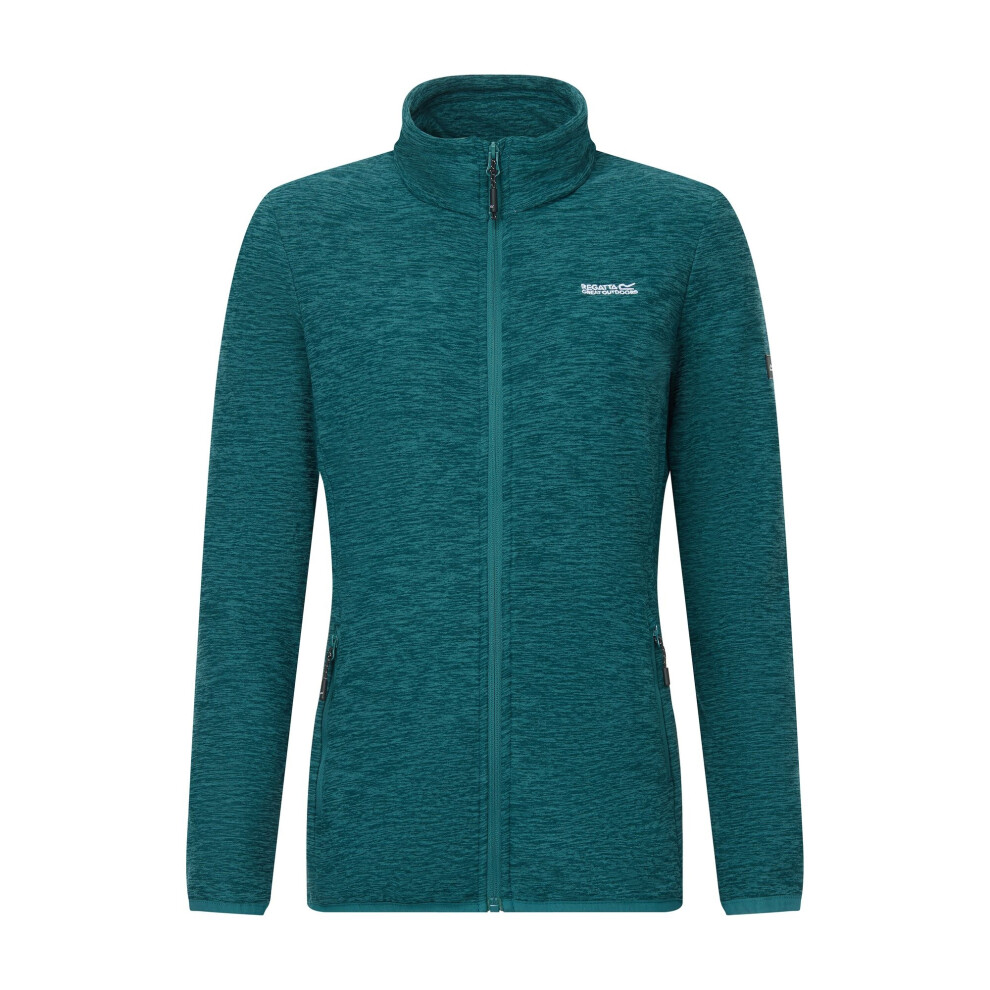 Regatta Harrow Women's Full Zip Fleece Jacket in Mediterranea, Size 14 UK - Image 3