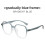 (Translucent Tea)Moldura óptica com proteção de luz azul para moda visual minimalista e chique 4