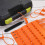 2000 Pcs Plastic Tamper Seals Fire Extinguisher Tags Security Tags Seals Safety Numbered Zip Ties Labels Orange 5
