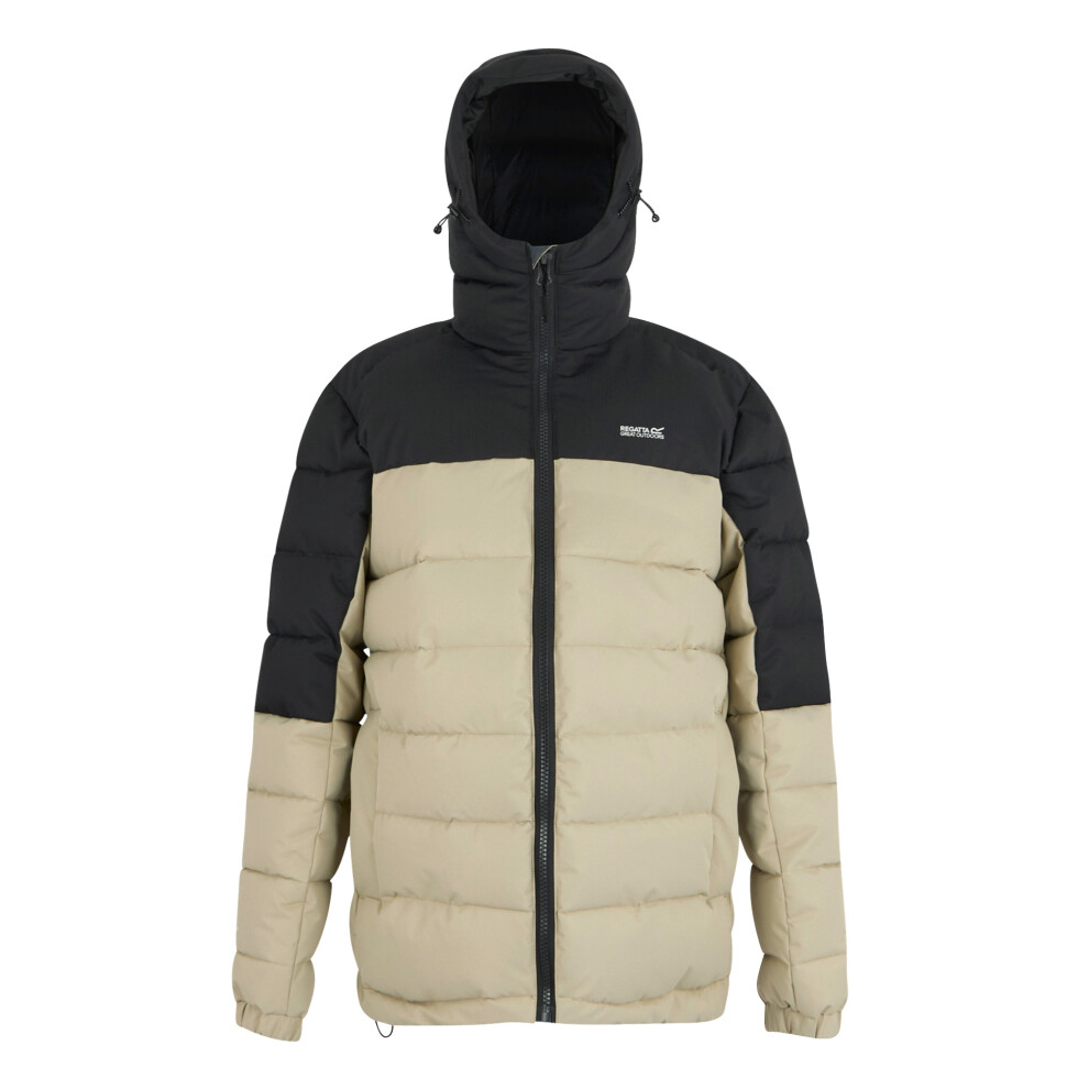 Regatta Men's Beige/Black Aldthorn Padded Jacket - Desert - Xxl - Desert - 100% Polyester - Image 2
