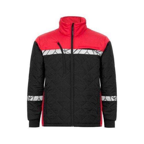 (XS, Black/Red) Projob Mens Progression 7404 Jacket 1