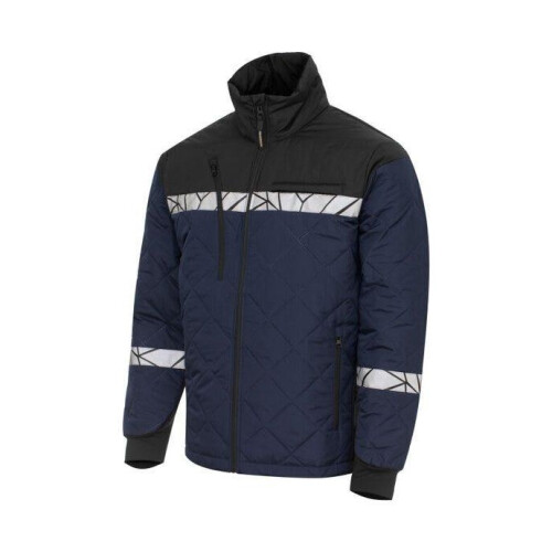 (XS, Navy/Black) Projob Mens Progression 7404 Jacket 2