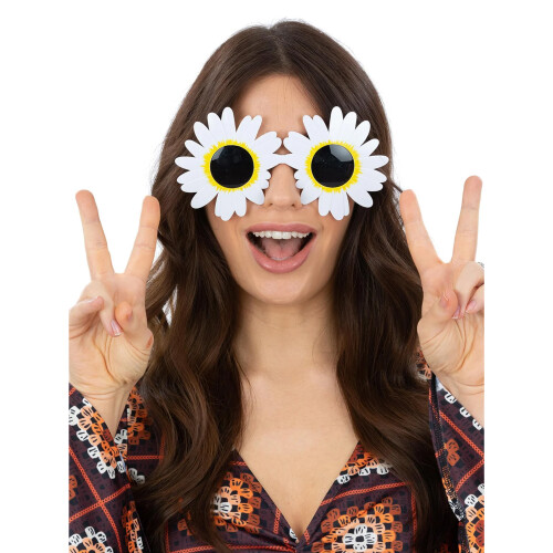 Smiffys Daisy Party Novelty Glasses 2