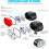 Mountain Bicycle Night Riding Light Waterproof Usbc Rechargeable Camping For 5