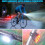 Mountain Bicycle Night Riding Light Waterproof Usbc Rechargeable Camping For 2