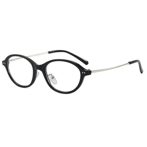 (Black)Anti Blue Light Glasses For Women With Retro Tortoise Shell Frame Chic Style