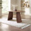 Julius Oval 4-6 Seater Dining Table - Walnut Effect 1