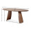 Julius Oval 4-6 Seater Dining Table - Walnut Effect 6