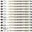 Stylos Feutres de Précision - Pack de 12 pour Dessin et Esquisse 1
