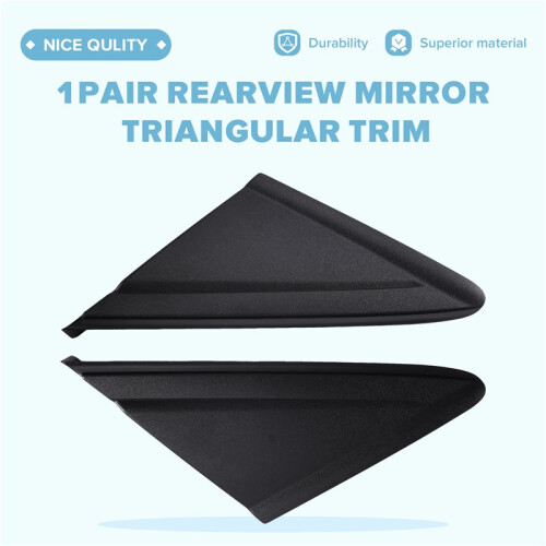 Rearview Mirror Triangular Trim, Triangular Window Trim Cover for  GCBS- CBS 2013- CJ5Z-16003-BA CJ5Z-16004-AA 1