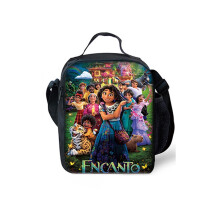 (Leopard)Encanto Sac à Riz Isolation Thermique École Extérieur Universel Déjeuner Dessin Animé Boîte