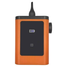 USB 100-240V Balloon Pump Electric Long Bar Balloon Inflating Machine Outdoor Portable Magic Balloon Pump Orange