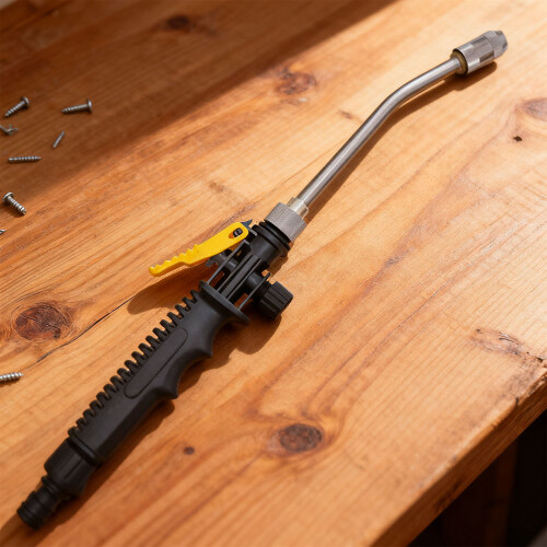 Autowaschdüse Edelstahl 38cm abnehmbar