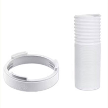 Kit de Mangueira de Exaustão para Ar Condicionado Portátil de 2 M - Tubo de Ventilação de 15 cm de Diâmetro com Conector para Unidades de Ar