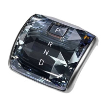 Crystal Gear Shift Knob Cover for Leopard 8 Crystal Shift Lever Car Accessories