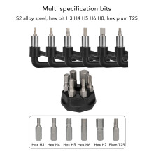 Fahrrad Drehmomentschlüssel Set CRV 3-10 Nm