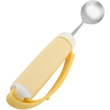 Utensils, Disabled Easy Grip Eating Spoon Patient Fork Adaptive Stainless Steel Rotating Elder S