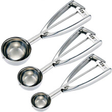 Cookie Scoop Set - Small/1 Tablespoon, Medium/2 Tablespoon, Large/3 Tablespoon - Ice Cream Scoop Set