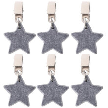 Pesi per tovaglie a goccia, confezione da 6 clip resistenti all'acqua, ideali per tovaglie da giardino, feste e per uso interno.