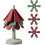 Faltbare Silikon-Untersetzer, Baum-Untersetzer-Set, 3 Silikon-Untersetzer, 1 Ständer, Topfuntersetzer mit runder Basis 1