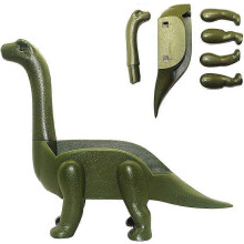 Support Ă tacos pour enfants, motif dinosaure, pouvant contenir 2 coquilles, cadeau original et amusant pour une fĂŞte de tacos (vert).