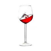 New 300ml Sea Horse/Starfish/Dolphin Red Wine Glass Cup Goblets Home Bar Supplies Dolphins