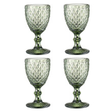 Set mit 4 farbigen Champagnergläsern für Hochzeiten, Bankette, Getränkegläser, Saftbecher C