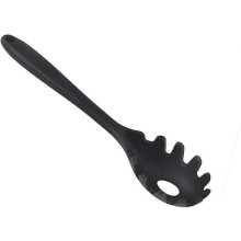 New Silicone Spaghetti Fork Spaghetti Spoon (Black) (1pcs)