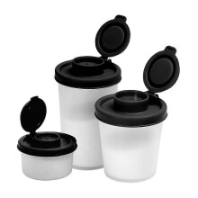 Ensemble de voyage à épices avec salières et poivrières résistantes à l'humidité et pot à épices