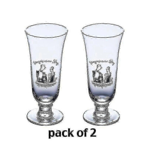 Neues 2er-Set Singapore Sling Gläser, Cocktailgläser, Longdrinkgläser, Saftgläser