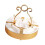 New Divided Serving Tray Snack Platter with Lid for Entertaining Multifunctional 1