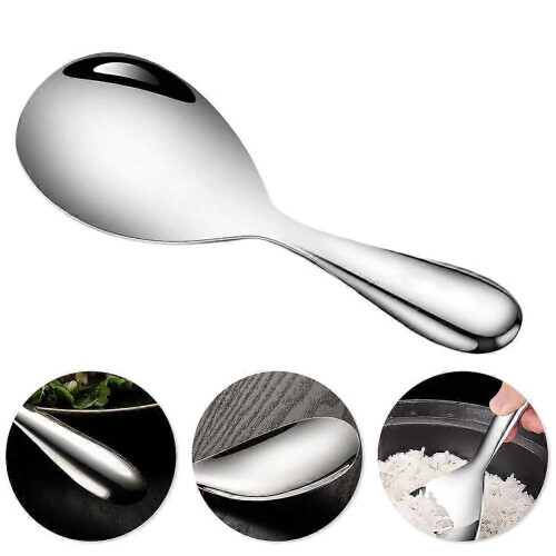New Stainless steel rice spoon for serving rice