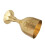 Brasses High Stem Goblet Chalice Symbols Special Event Display Multicolor five star pattern 1