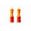 New 8-Inch Salt and Pepper Mill Set with Flame Design 1