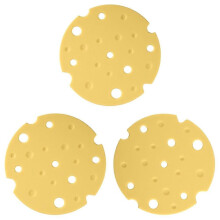Neue 3er-Packung Silikon-Untersetzer für heiße Speisen, gelbe Käse-Topfmatten für die Küche