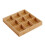 New Divided Wooden Tray Multi Compartments Serving Tray 9 Compartments 1