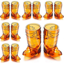 New Cowboy Boot Shot Glass Cowgirl Party Favor Mini Shot Cup for Bachelorette Wedding Birthday Giftb
