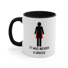 Women Mugs 11/15oz Ceramic Dishwasher Safe Cup Long Time Print Homes Kitchen Essential Black