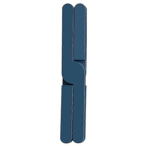 Foldable Trivet Dishes Pots Pans Non-slip Trivets Kitchen Counter Cross Expandable Deep Blue