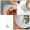 New Silver Stainless Steel Spoon Set for Kitchen Use 6Pcs 4