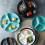 New Fruit Divided Plate Ceramic Food Serving Plate Appetizer Platter For Indoor Use 1Pack 4