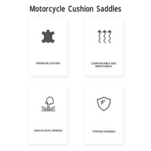 Beifahrersitz RS150 Motorrad wasserdicht Schwamm