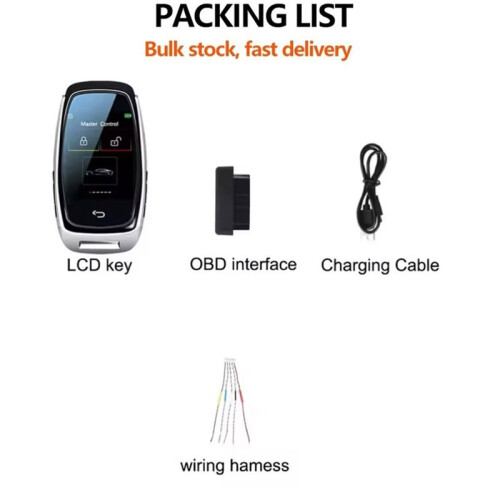 Universal Modified CF920  Key Display Key for      Comfortable Entry Auto Lock,with Find My A