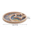 Moon Star Serving Trays Density Board Classic Eid Assorted Color 30.00X28.30X2.00CM Food 1Pack 2